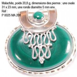 P 0025 Malachite 20,8 grammes