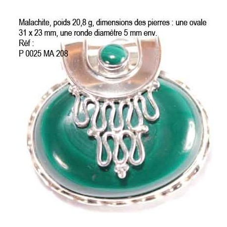 P 0025 Malachite 20,8 grammes