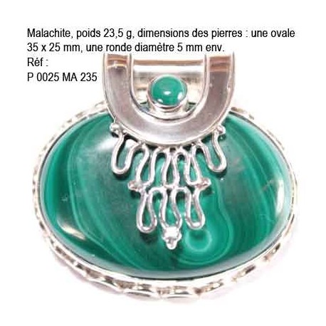P 0025 Malachite 23,5 grammes