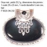 P 0025 Onyx noir 23,2 grammes