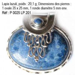 P 0025 Lapis lazuli 20,1 grammes