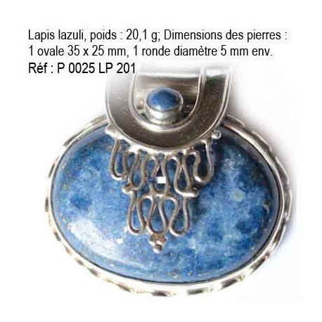 P 0025 Lapis lazuli 20,1 grammes