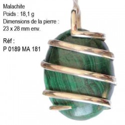 Malachite 18,1 grammes