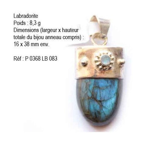 P 0368 Labradorite 08,3 grammes
