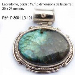 P 8001 Labradorite 19,1 grammes