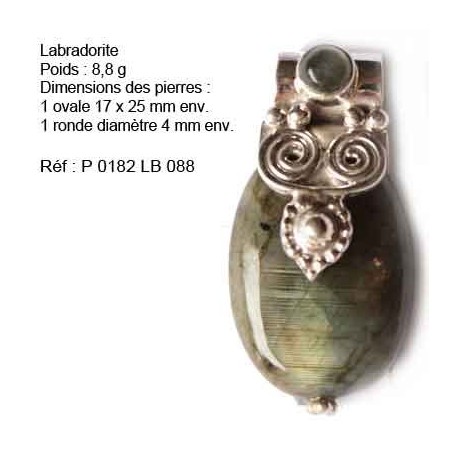 P 0182 Labradorite 8,8 grammes