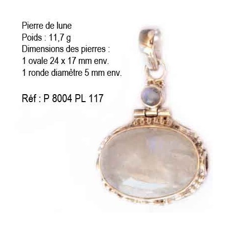 P 8004 Pierre de lune 11,7 grammes