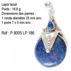 P 8005 Lapis lazuli 18,6 grammes